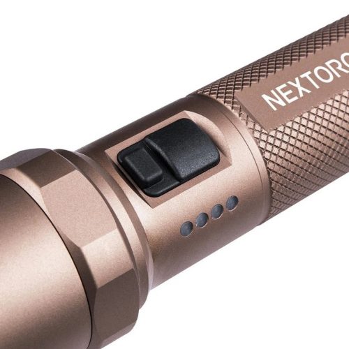Nextorch P80 Tactical LED Taschenlampe, Braun