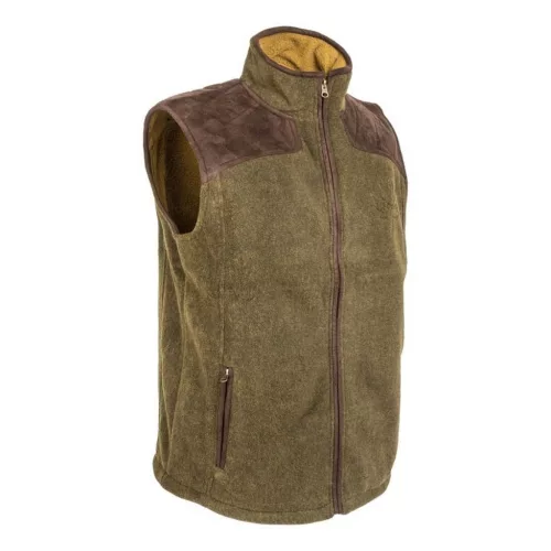 M-Tramp Supersoft fleece vesta, tmavo zelená L