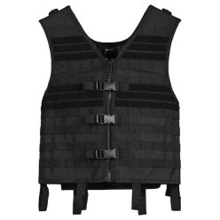 Mil-Tec MOLLE Taktikal Weste, Schwarz
