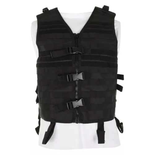 Mil-Tec MOLLE tactical vest, black