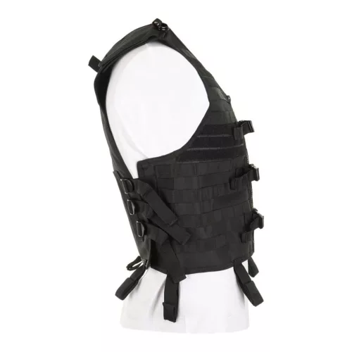 Mil-Tec MOLLE taktikai mellény, fekete