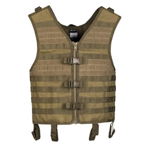 Mil-Tec MOLLE taktické vesta, zelená