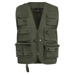 Mil-Tec Safari Weste, Grün