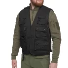 Mil-Tec Safari mellény, fekete