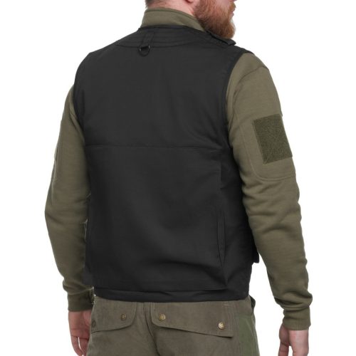 Mil-Tec Safari Weste, Schwarz M