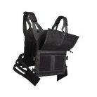 Mil-Tec Gen II Plate Carrier Weste, Schwarz