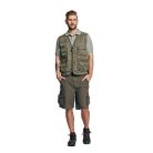 Cerva Corona vest, green 3XL