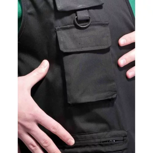 Cerva Corona vest, black