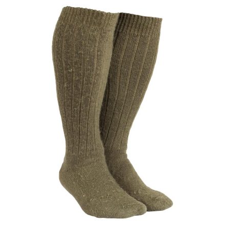 German BW Wool Socks (used), green 40-41