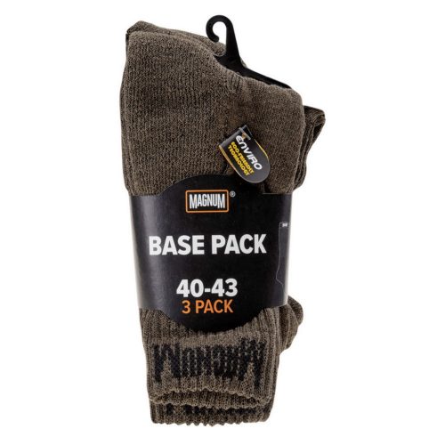 Magnum Base Pack Socken, Grün 44-47