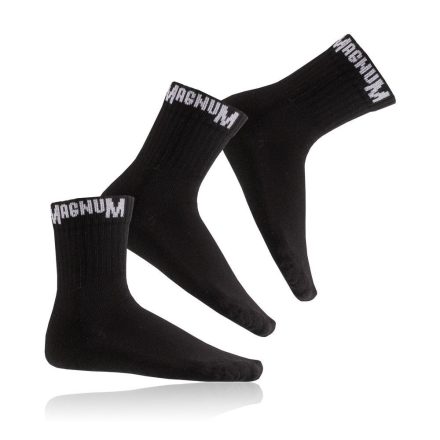 Magnum Base Pack Socks, black 36-39