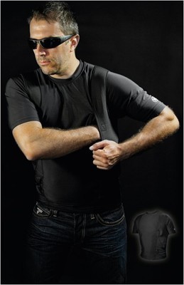 Vega Holster under shirt with holster, black