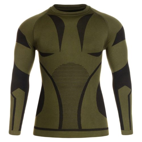 Mil-Tec Performance Underwear Set, green S-M