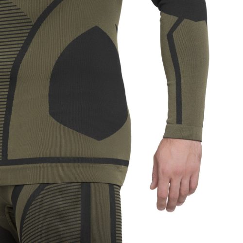 Mil-Tec Performance Underwear Set, green S-M