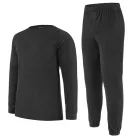 Mil-Tec Fleece Unterwäsche, Schwarz S