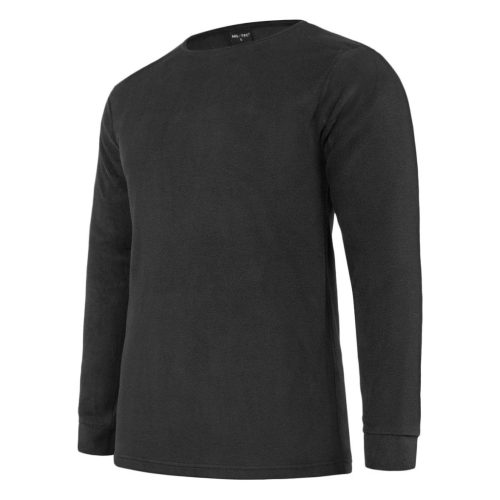 Mil-Tec set lenjerie de corp din fleece, negru 2XL