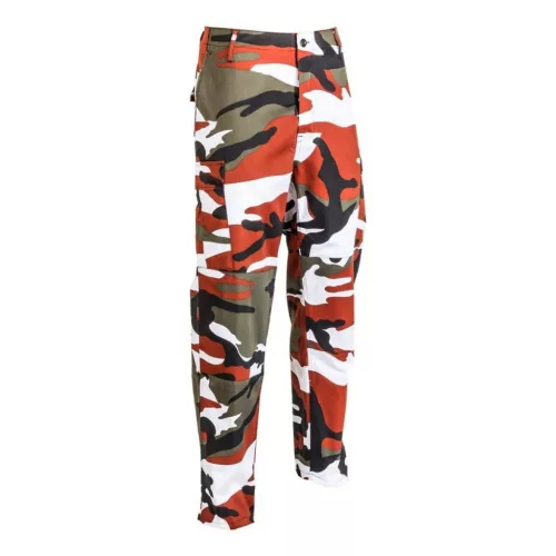M-Tramp BDU Pants, red-camo XXS