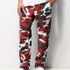M-Tramp BDU pantaloni, rosu-camo XXS