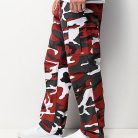 M-Tramp BDU pantaloni, rosu-camo XXS