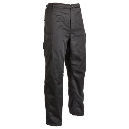 M-Tramp pantaloni BDU fleece captusiti, negru