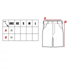 Prewash Moleskin Short, Beige XXS
