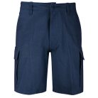 Stonewashed Moleskin Short, blue XXS