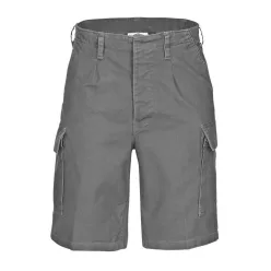 Stonewashed Moleskin Short, grey