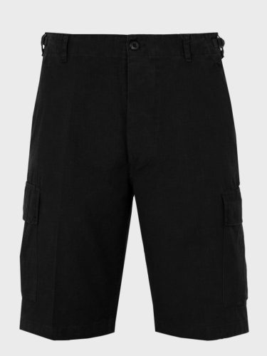 Mil-Tec rip-stop pantaloni scurti, negru
