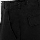 Mil-Tec rip-stop pantaloni scurti, negru