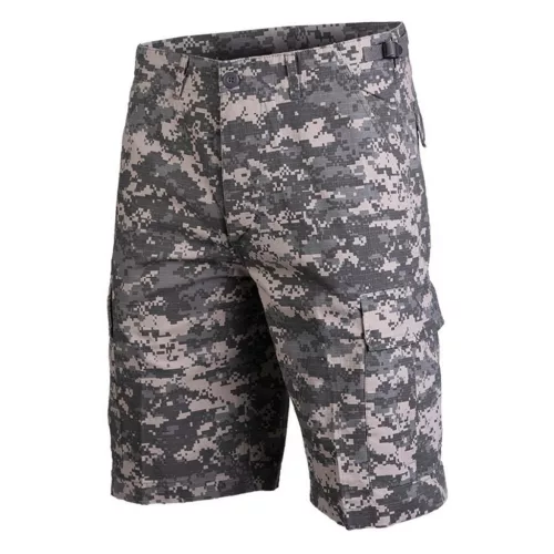 Mil-Tec ripstop short, szürke-digit M