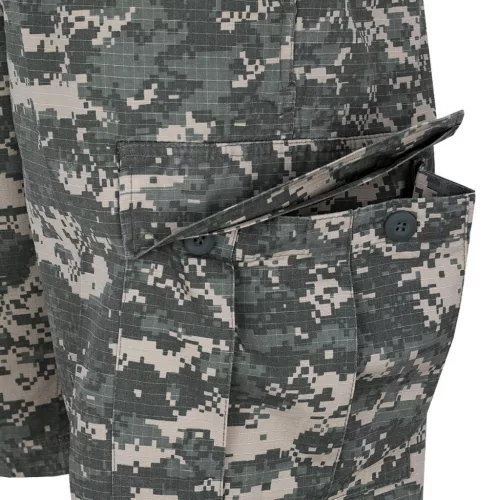 Mil-Tec ripstop short, szürke-digit L