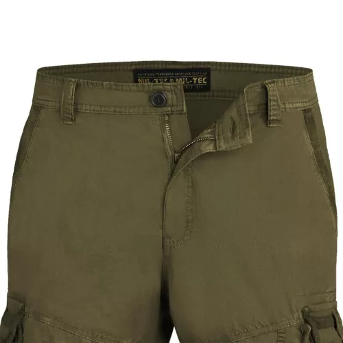 Mil-Tec Vintage Bermude, verde S