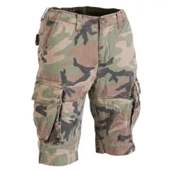 Mil-Tec PW Vintage Short, Woodland XL