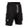 Mil-Tec melegítő short, fekete