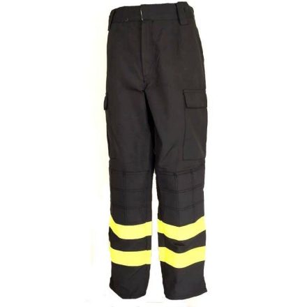 German fireman's pants, black 50