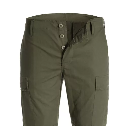 Mil-Tec Slim Fit ripstop BDU pantaloni, verde