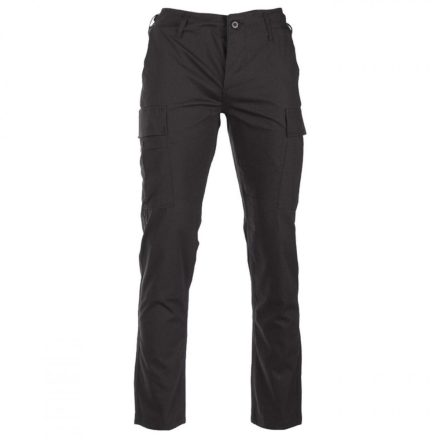 Mil-Tec Slim Fit ripstop BDU Pants, black