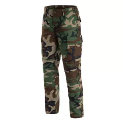 Mil-Tec slim fit ripstop BDU nadrág, woodland S