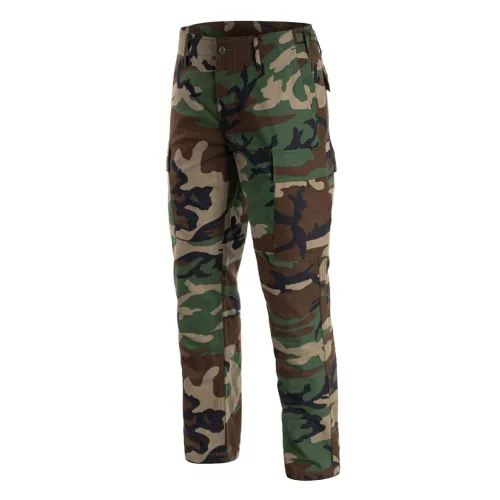 Mil-Tec Slim Fit ripstop BDU pantaloni, woodland XL