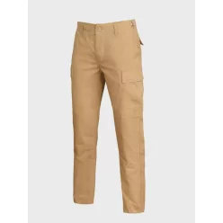 Mil-Tec slim fit ripstop BDU nadrág, bézs S