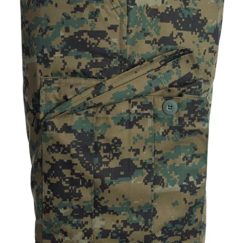 Mil-Tec BDU nohavice, digital woodland 3XL