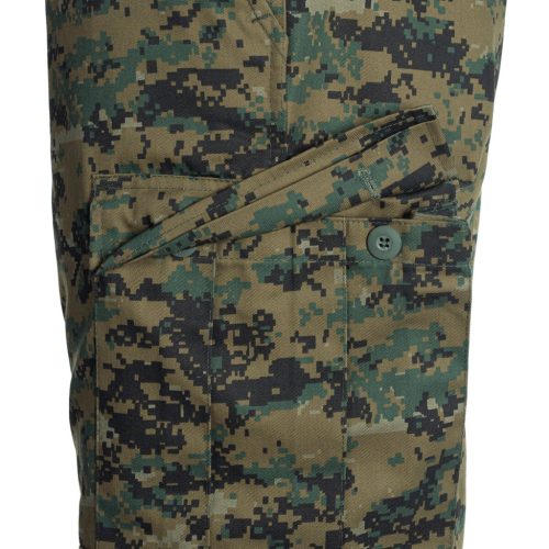 Mil-Tec BDU pantaloni, woodland digital 3XL