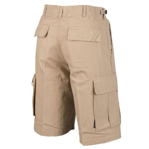 Mil-Tec rip-stop pantaloni scurti, khaki XL