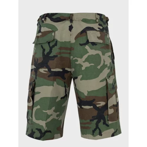 Mil-Tec rip-stop pantaloni scurti, woodland