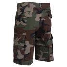 Mil-Tec rip-stop pantaloni scurti, woodland