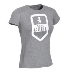 Army Girl T-Shirt, Grau S