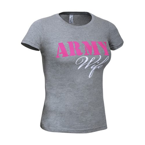 Army Wife T-Shirt, Grau L