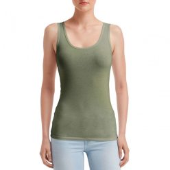 Anvil Frauen Tank-Top, Grün