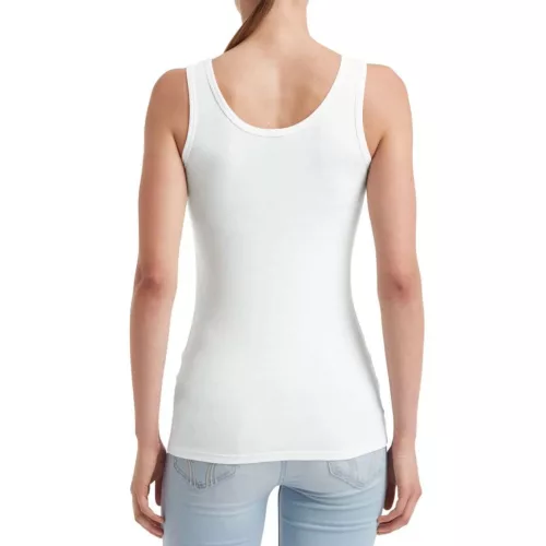 Anvil Frauen Tank-Top, Weiss