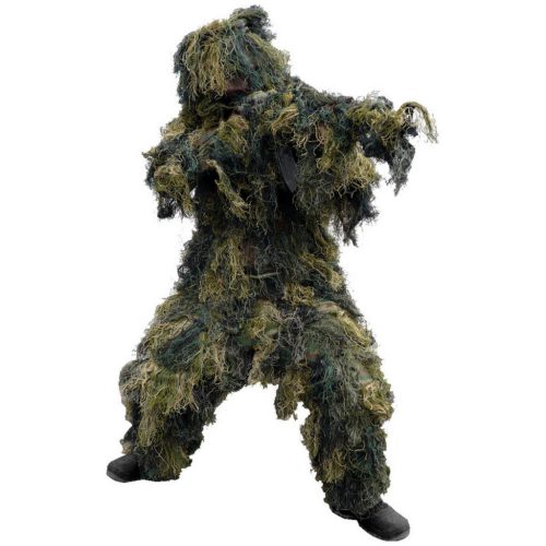 Mil-Tec anti fire ghillie suit, woodland XL-2XL